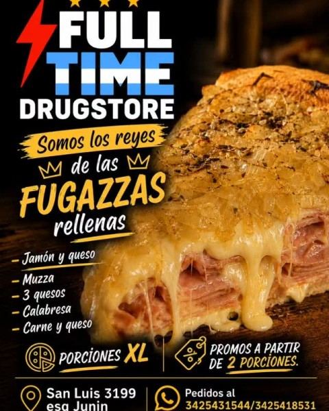 Fugazzas rellenas