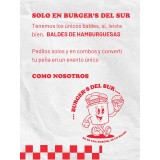 Balde de hamburguesas