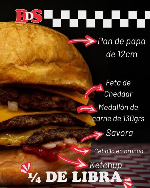 Burger ¼ de Libra