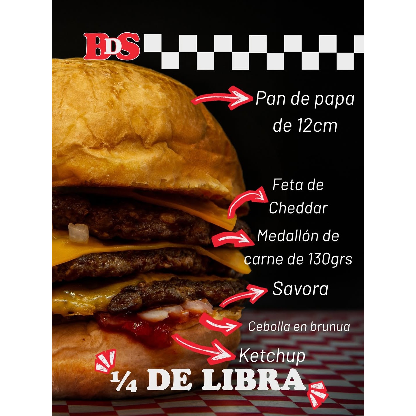 Burger ¼ de Libra