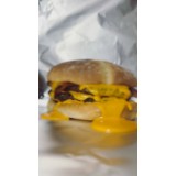 Hamburguesa con cheddar
