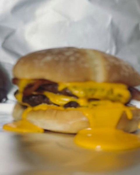 Hamburguesa con cheddar