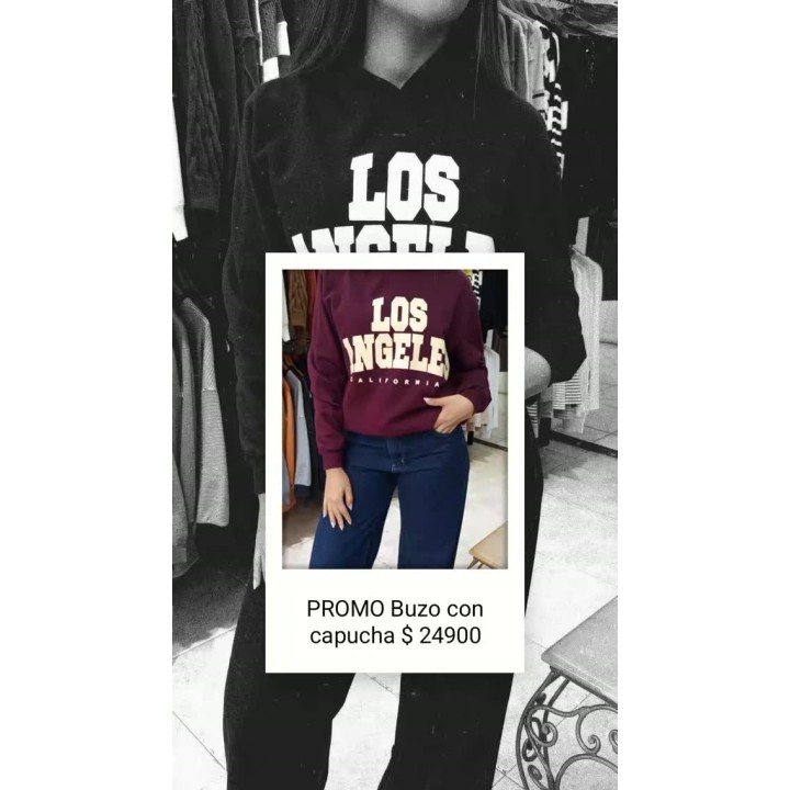Buzo con capucha (promo)