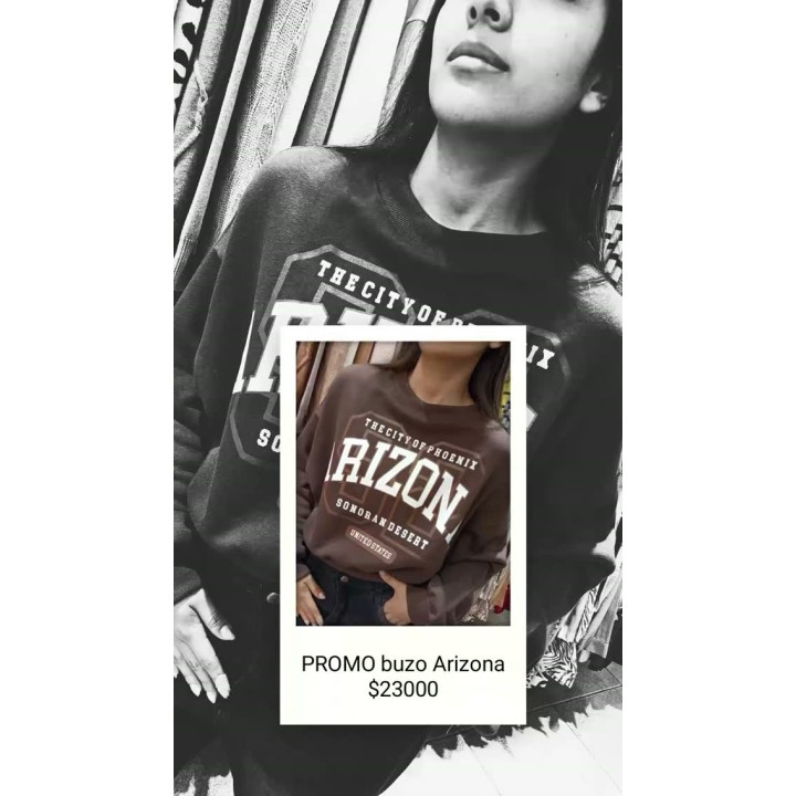 Buzo frizado Arizona (promo)